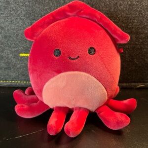 Squishmallows 7" ALTMAN the‎ Red Squid Sea Life Squad 2024